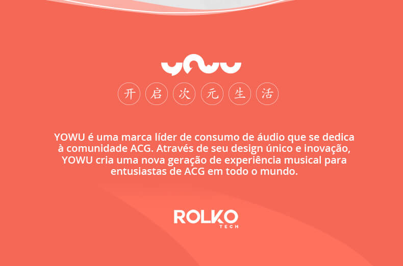 YOWU Fox Spirit Susu Headphone Orelha de Raposa 【EDIÇÃO LIMITADA】 - ROLKO tech