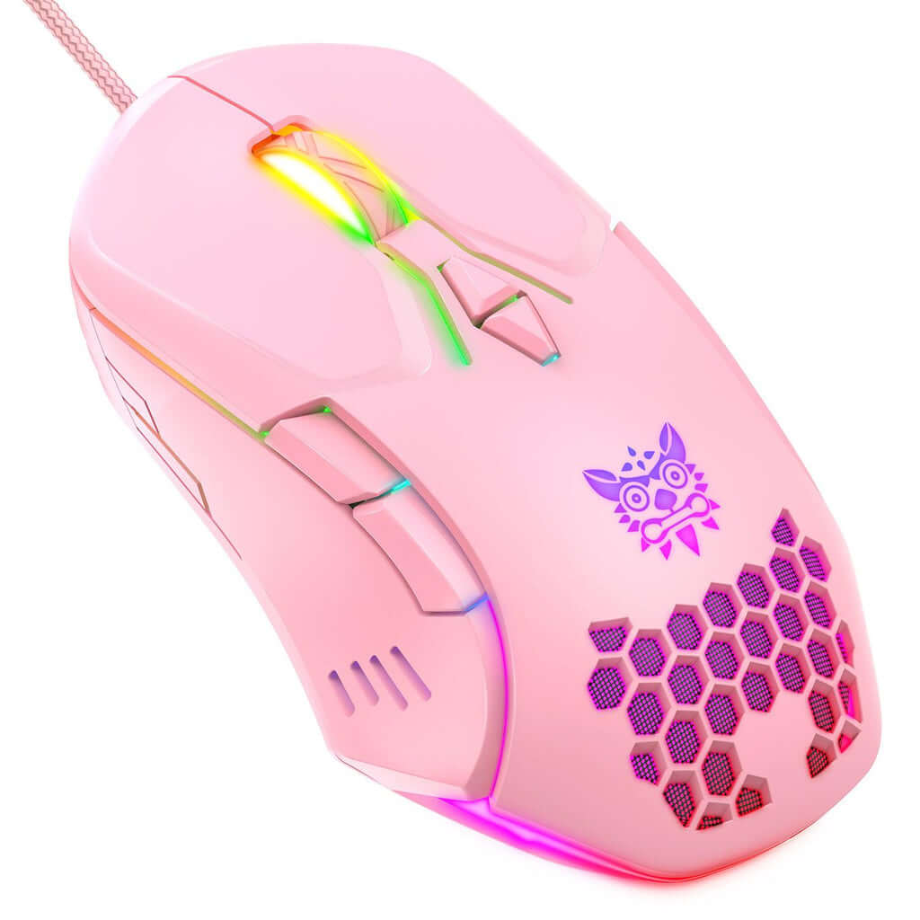 Mouse Gamer Óptico ONIKUMA CW902, Com Fio e RGB - ROLKO tech