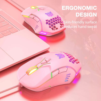 Mouse Gamer Ptico Onikuma Cw Com Fio E Rgb Rolko Tech