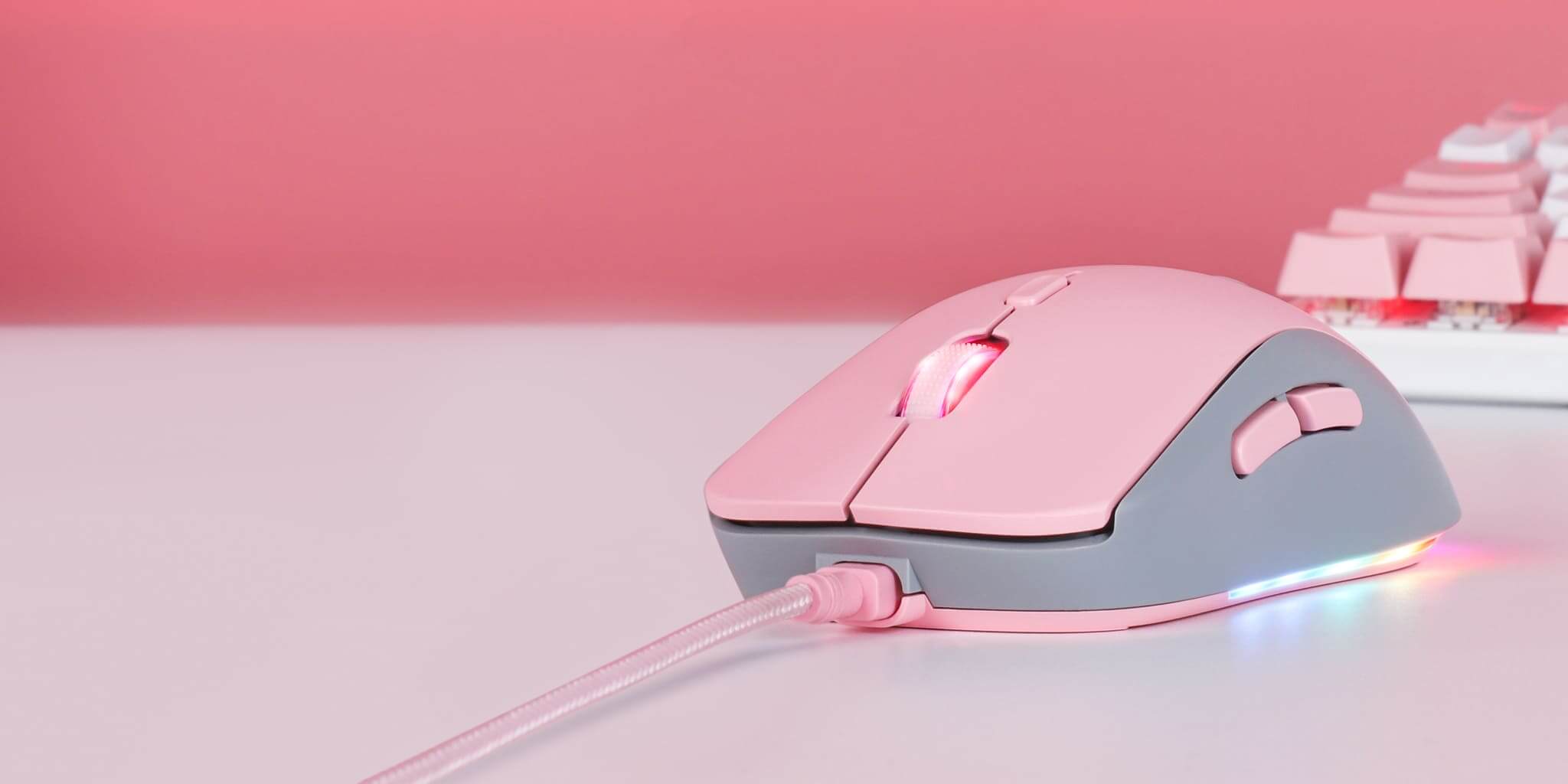 Mouse Gamer Óptico ONIKUMA CW918 Pata de Gato, Com Fio e RGB - ROLKO tech