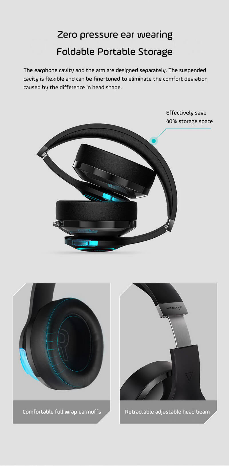 Headset HECATE G5BT Gamer Cyber RGB, com Bluetooth, EDIFIER - ROLKO tech