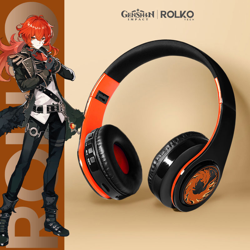 Fone de Ouvido Genshin Impact ROLKO tech