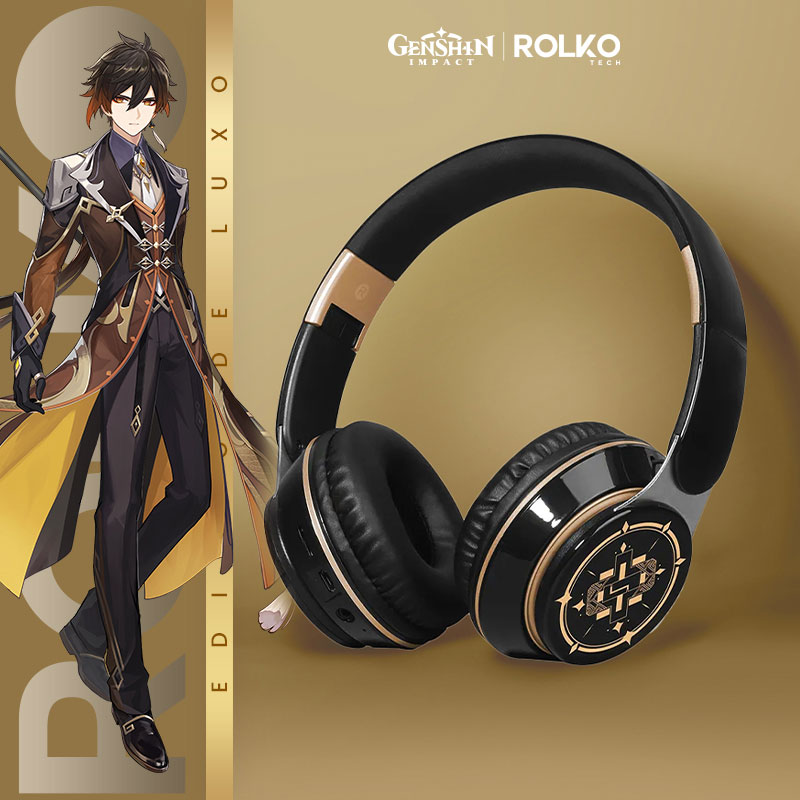 Headphone Zhongli Genshin Impact [Edição de Luxo]