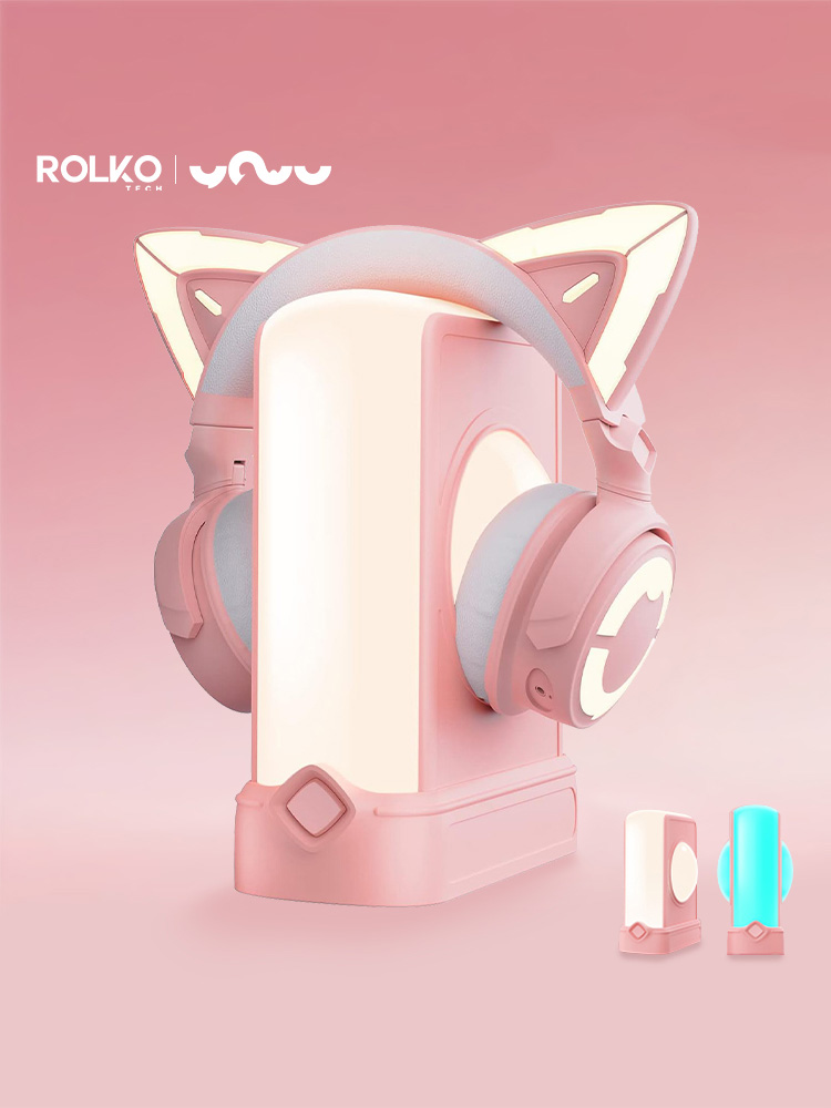 Suporte para Headphone Yowu Crystal ROLKO tech