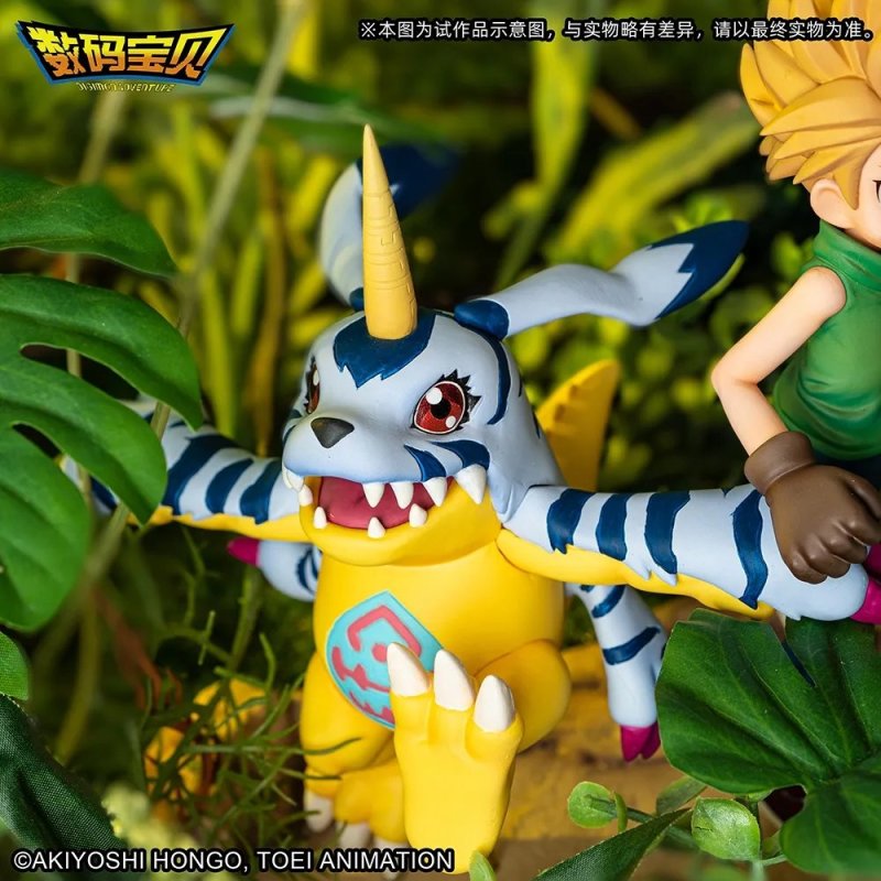 Banpresto Digimon – Figurine Yamato & Gabumon, Serie DXF Adventure Archives, Altezza 15 Cm, Licenza Ufficiale