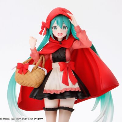 Hatsune Miku Wonderland Figure Series Little Red Riding Hood ver. Taito 18cm Hatsune Miku Wonderland Figure Series Little Red Riding Hood ver. Taito 18cm