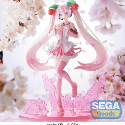 Luminasta Sakura Hatsune Miku 2023 SEGA 21cm