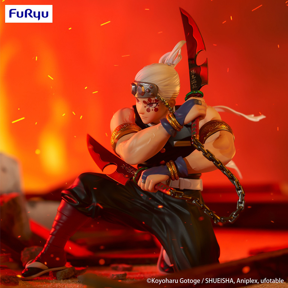 BANPRESTO Demon Slayer – Q Posket Uzui Tengen – Figura 15 Cm Colore Normale