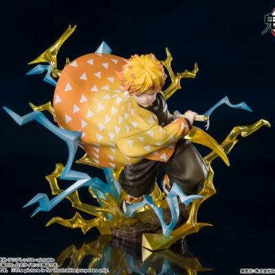 Figure Demon Slayer Kimetsu no Yaiba Figuarts ZERO Agatsuma Zenitsu Thunderclap and Flash Bandai Spirits 15cm