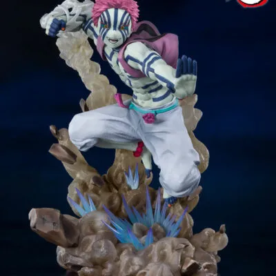 Figure Demon Slayer Kimetsu no Yaiba Figuarts ZERO Akaza Jougen no San Bandai Spirits 18cm