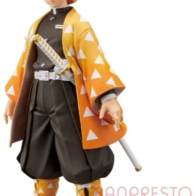 Figure Demon Slayer Kimetsu no Yaiba Grandista Agatsuma Zenitsu Bandai Spirits 24cm
