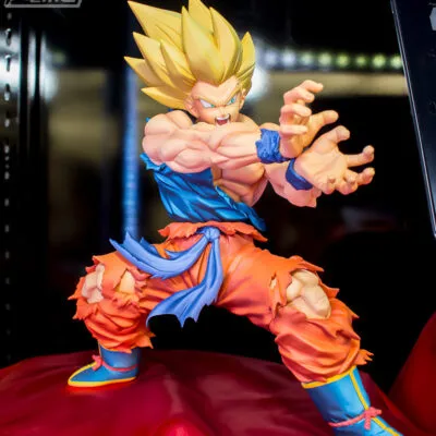 Figure Dragon Ball Legends Collab Son Goku SSJ Kamehameha Ver Banpresto 17cm