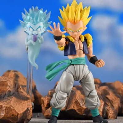 Figure Dragon Ball SHFiguarts Gotenks SSJ Bandai 13cm Figure Dragon Ball SHFiguarts Gotenks SSJ Bandai 13cm