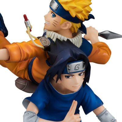 Figure G.E.M. Remix Naruto Uzumaki Sasuke Uchiha MegaHouse 15cm Figure G.E.M. Remix Naruto Uzumaki Sasuke Uchiha MegaHouse 15cm