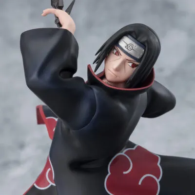Figure Naruto Figuarts ZERO Chou Gekisen Extra Battle Uchiha Itachi Light and Darkness of Mangekyou Sharingan Bandai Spirits 24cm