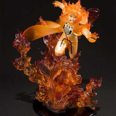 Figure Naruto Figuarts ZERO Kizuna Relation Namikaze Minato Kurama Ver. Bandai 22cm