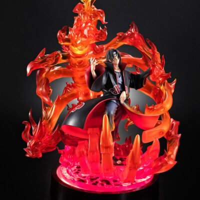 Figure Naruto Precious G.E.M. Series Uchiha Itachi Susanoo Ver. com LED MegaHouse 38cm