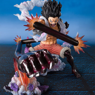 Figure One Piece Figuarts ZERO Chou Gekisen Extra Battle Monkey D Luffy The Snakeman Ver Bandai 16cm