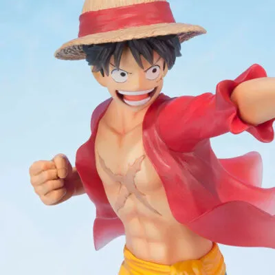 Figure One Piece Figuarts ZERO Monkey D Luffy 5th Anniversary Edition Bandai 14cm