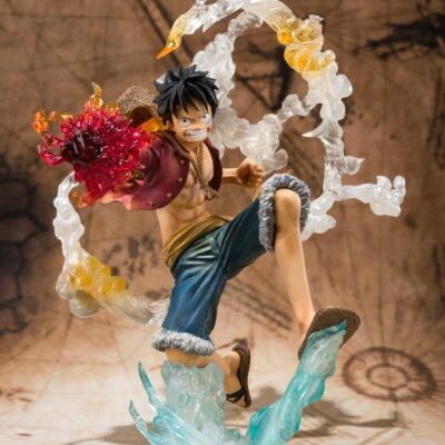 Figure One Piece Figuarts ZERO Monkey D Luffy Battle Ver Bandai 14cm Figure One Piece Figuarts ZERO Monkey D Luffy Battle Ver Bandai 14cm