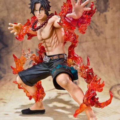 Figure One Piece Figuarts ZERO Portgas D Ace Battle Ver Bandai 12cm Figure One Piece Figuarts ZERO Portgas D Ace Battle Ver Bandai 12cm