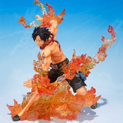 Figure One Piece Figuarts ZERO Portgas D Ace Brothers Bond Ver Bandai 15cm