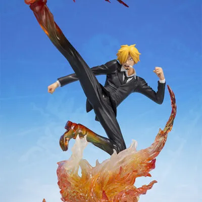 Figure One Piece Figuarts ZERO Sanji Akuma Kazaashi Ikkyuu Hikiniku Ver Bandai 16cm Figure One Piece Figuarts ZERO Sanji Akuma Kazaashi Ikkyuu Hikiniku Ver Bandai 16cm