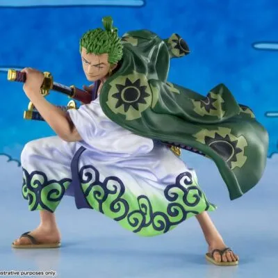 Figure One Piece Figuarts ZERO Wanokuni Roronoa Zoro ZoroJuurou Bandai Spirits 11cm Figure One Piece Figuarts ZERO Wanokuni Roronoa Zoro ZoroJuurou Bandai Spirits 11cm