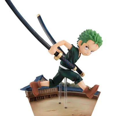 Figure One Piece GEM Series Roronoa Zoro RUNRUNRUN MegaHouse 14cm