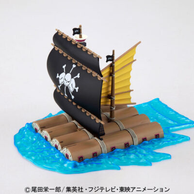 Figure One Piece Grand Ship Collection Marshall D Teach Pirate Ship Bandai 9cm