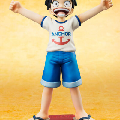 Figure One Piece Portrait Of Pirates CBR1 Monkey D Luffy MegaHouse 12cm