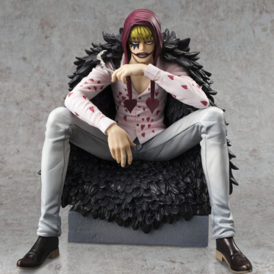 Figure One Piece Portrait Of Pirates LIMITED EDITION Corazon Trafalgar Law MegaHouse 17cm Figure One Piece Portrait Of Pirates LIMITED EDITION Corazon Trafalgar Law MegaHouse 17cm