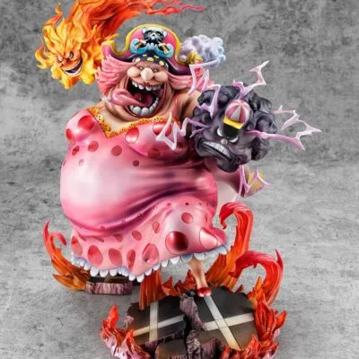 Figure One Piece Portrait Of Pirates SAMAXIMUM Big Mom Charlotte Linlin MegaHouse 31cm