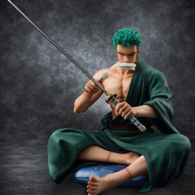 Figure One Piece Portrait Of Pirates SOC Roronoa Zoro MegaHouse 13cm
