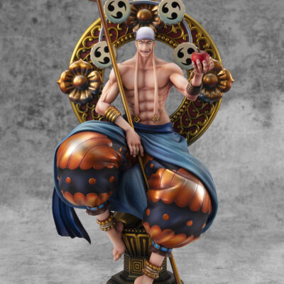 Figure One Piece Portrait Of Pirates WAMAXIMUM Skypiea Yuiitsu Kami Eneru MegaHouse 30cm