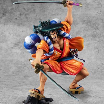 Figure One Piece Portrait of Pirates Warriors Alliance Kozuki Oden MegaHouse 27cm
