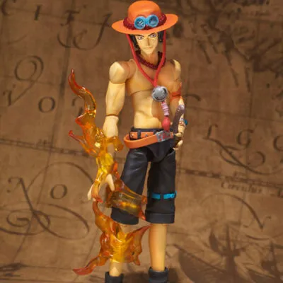 Figure One Piece SHFiguarts Portgas D Ace Bandai 14cm Figure One Piece SHFiguarts Portgas D Ace Bandai 14cm