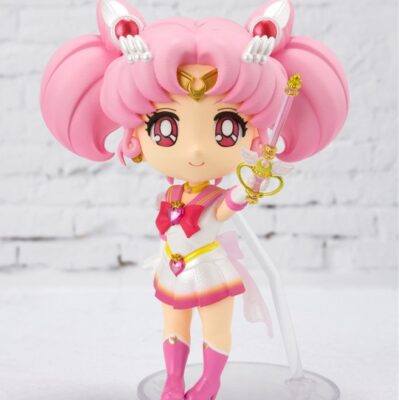 Figure Sailor Moon Figuarts mini Super Sailor Chibi Moon Eternal edition Bandai Spirits 8cm