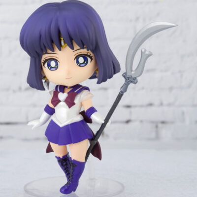 Figure Sailor Moon Figuarts mini Super Sailor Saturn Eternal Edition Bandai Spirits 8cm Figure Sailor Moon Figuarts mini Super Sailor Saturn Eternal Edition Bandai Spirits 8cm