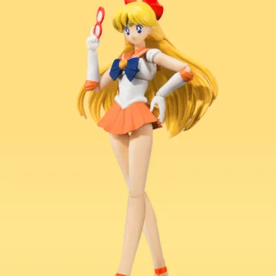 Figure Sailor Moon SHFiguarts Sailor Venus Animation Color Edition Bandai Spirits 14cm