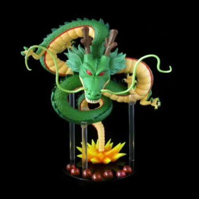 Mega World Collectable Figure Shenron  Dragon Balls Set of 2 Shenlong Dragon Ball Z Movie Version Banpresto 14cm