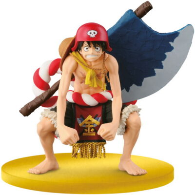 One Piece Figure Colosseum SCultures Zoukeiou Chojho Kessen V Special Monkey D Luffy Banpresto 12cm