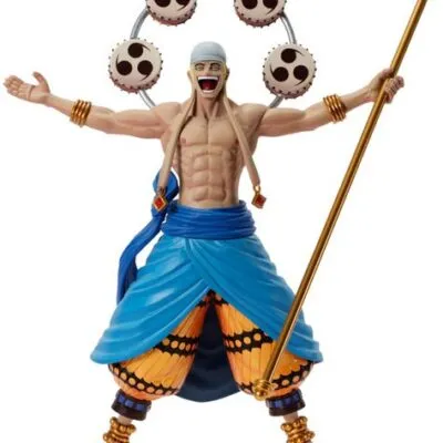 One Piece Figure Colosseum SCultures Zoukeiou Chojho Kessen vol6 God Enel Banpresto 18cm