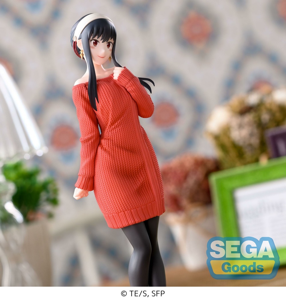 SEGA Figura Yor Forger Party, Da Spy X Family, 19 Cm, Collezionabile, 144730