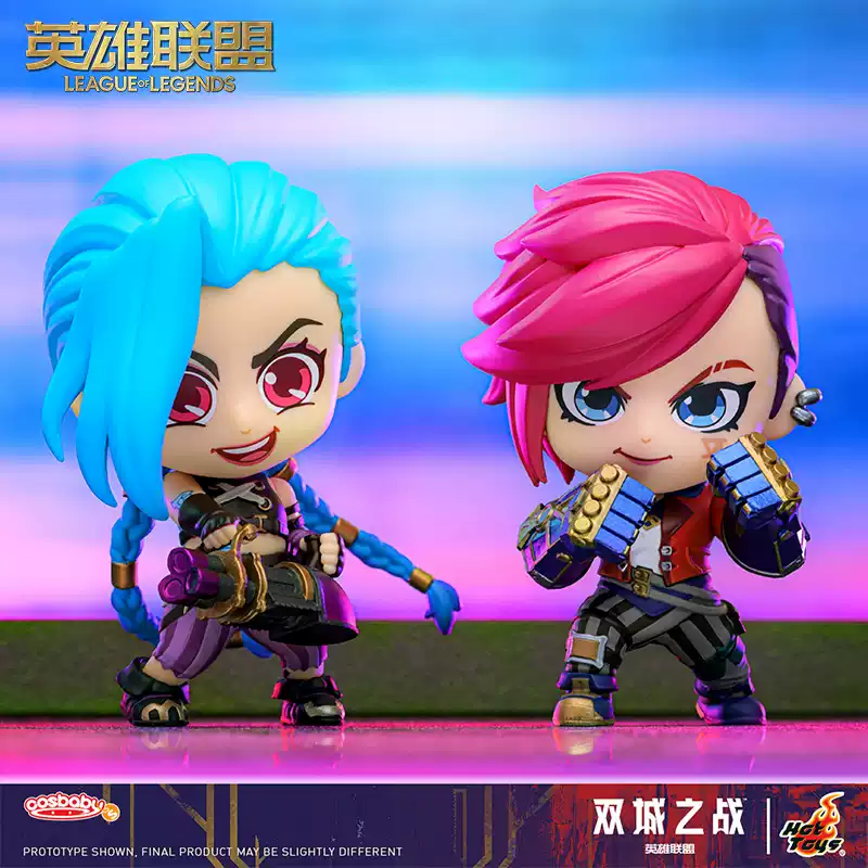 Figure Arcane – Jinx, Vi – COSBABY (S) – League of Legends LOL – 10cm (Hot Toys)