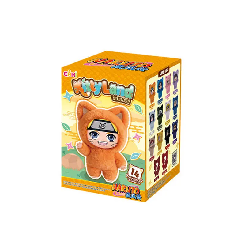 Pelúcia NARUTO Shippuden Kitten Land Series Plush Vol. 3 (EAKI) 1 Caixa Aleatória Pelúcia NARUTO Shippuden Kitten Land Series Plush Vol. 3 (EAKI) 1 Caixa Aleatória