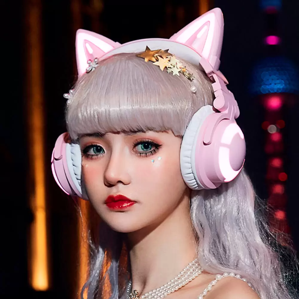 YOWU 3S Cat Headphone Orelha de Gato