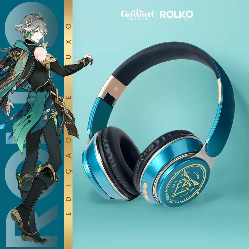 Headphone Alhaitham Genshin Impact [Edição de Luxo]