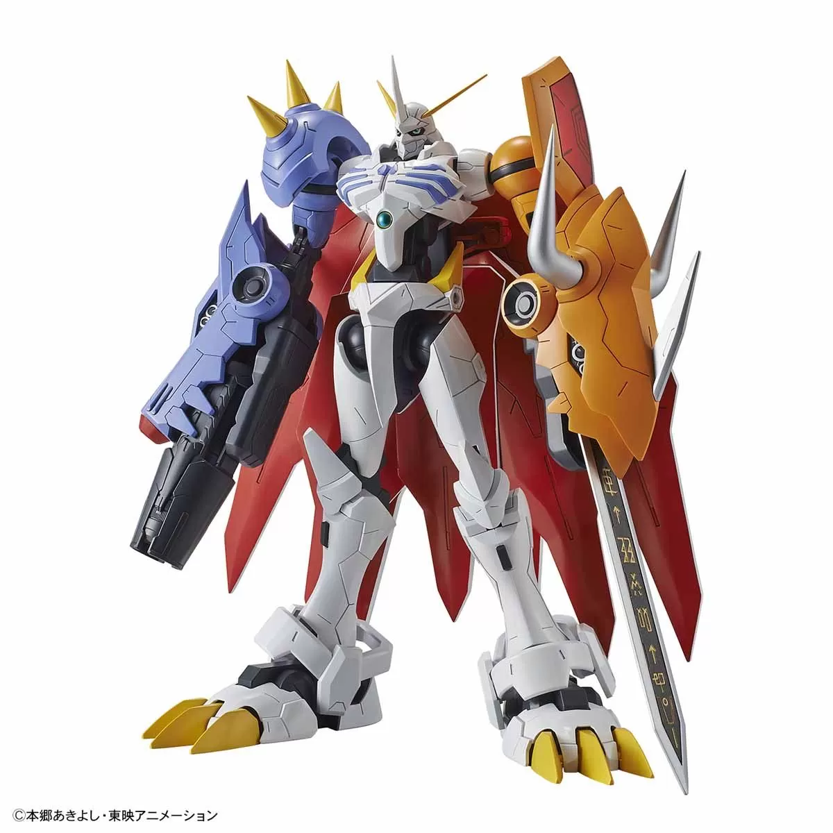 Figure-rise Standard Amplified Omegamon Digimon Adventure Model Kit Figure Bandai