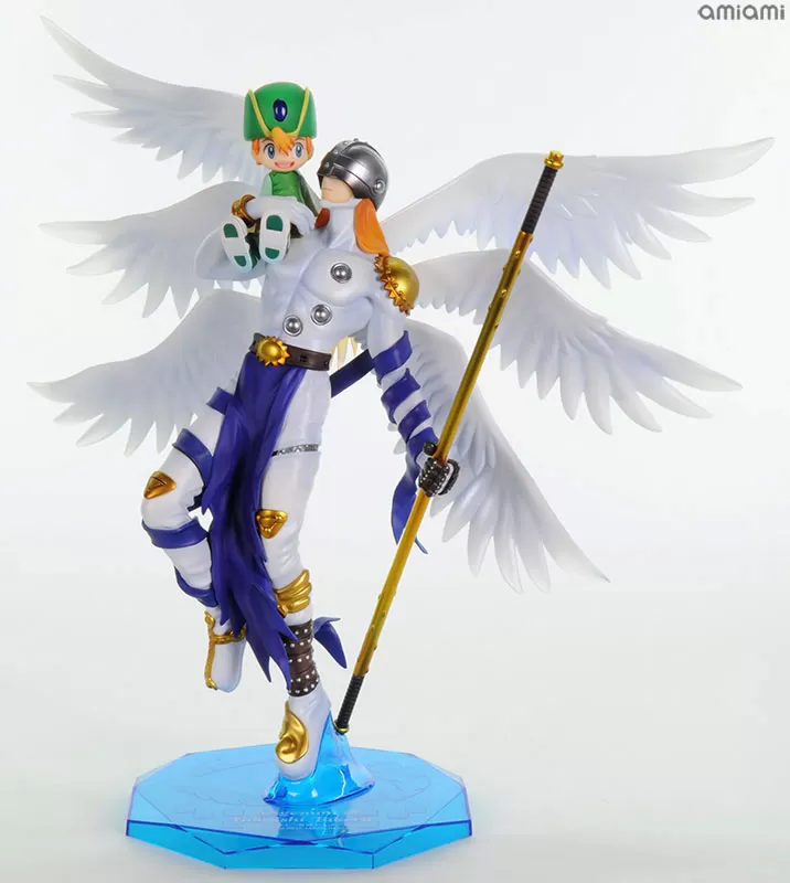 G.E.M. Series Angemon e Takaishi Takeru Digimon Adventure Figure MegaHouse